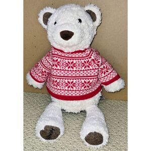 Retired Scentsy Buddy Frost the Polar Bear with Sweater
